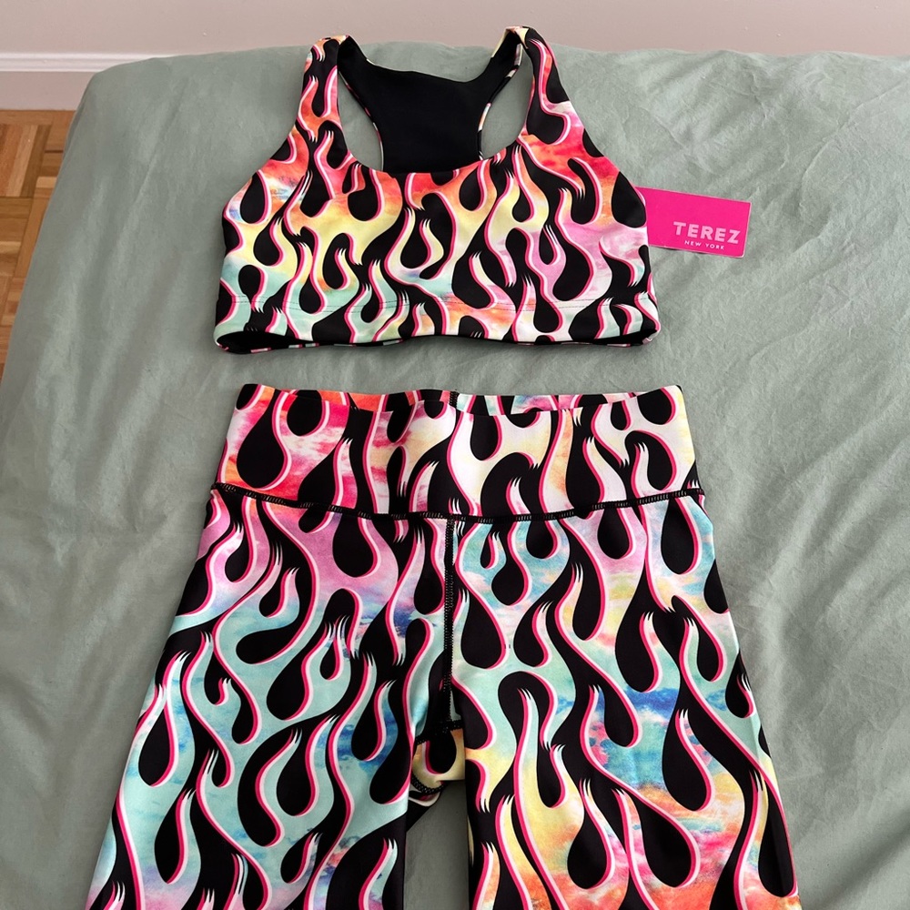 Terez Sports bra and short